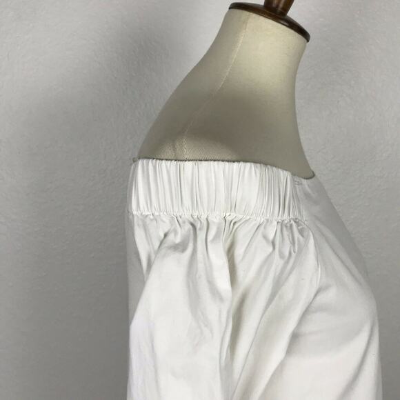 J.O.A Side Slit Off Shoulder Top Cotton - Picture 6 of 12